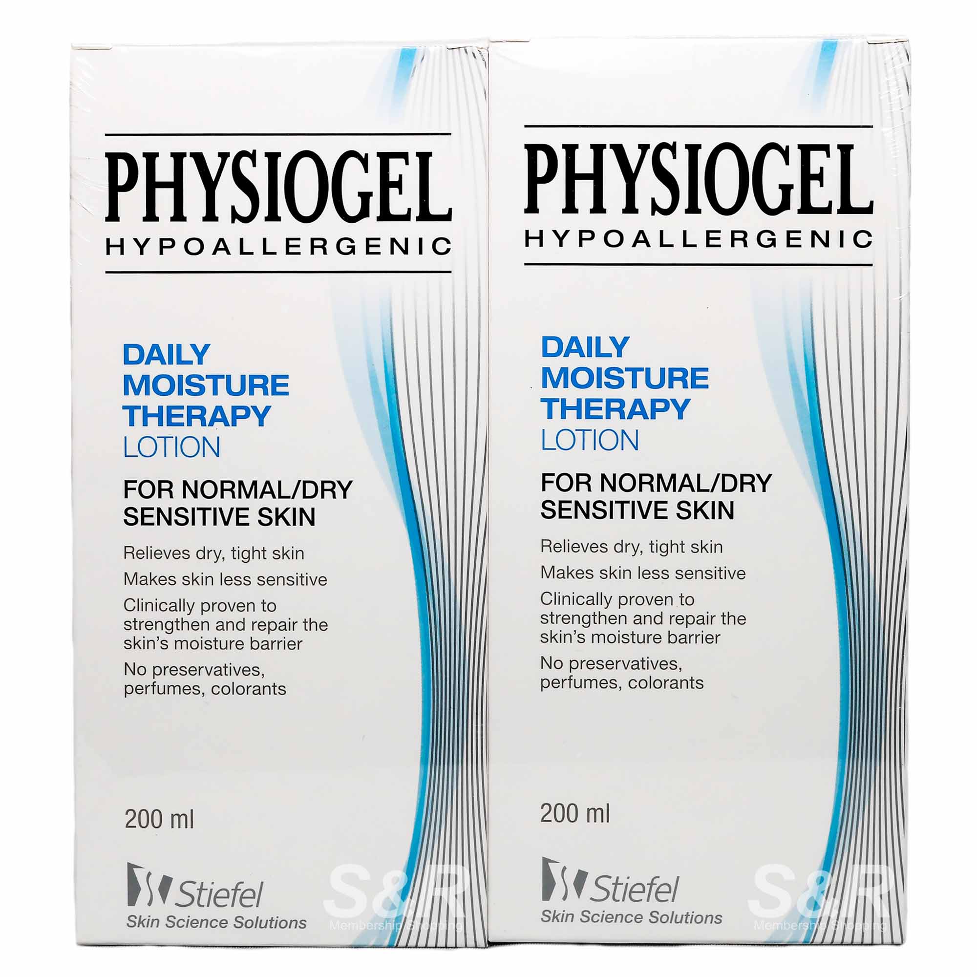 Physiogel Hypoallergenic Daily Moisture Therapy Lotion 2 bottles